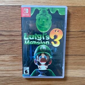 Nintendo Switch Luigi's Mansion 3 Like New